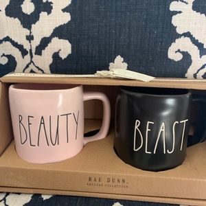 New Rae Dunn beauty and the beast